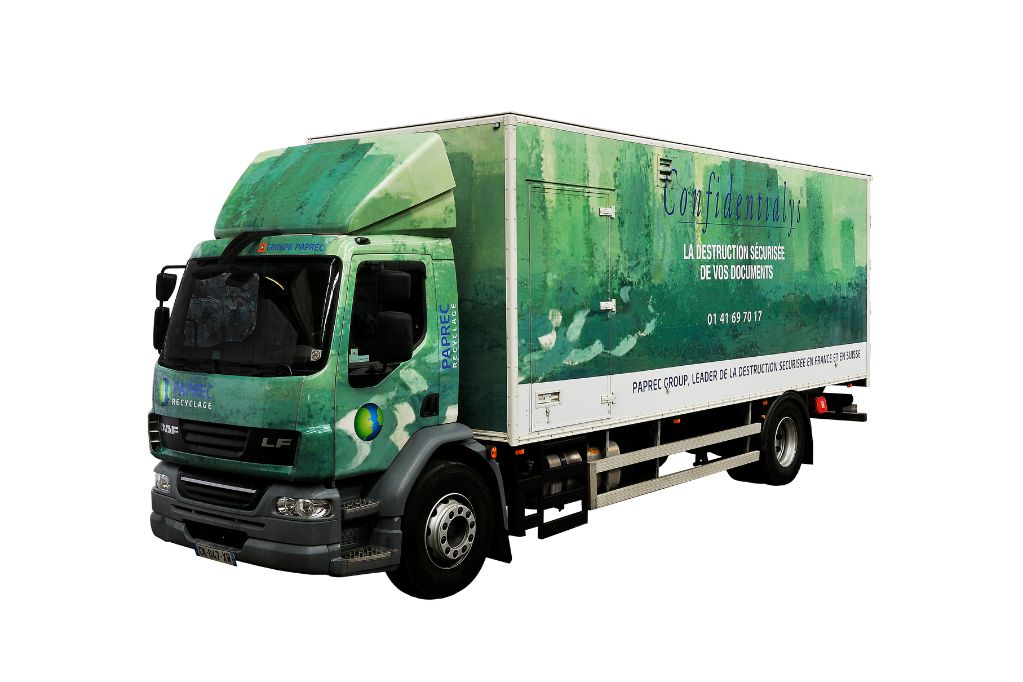 camion broyeur