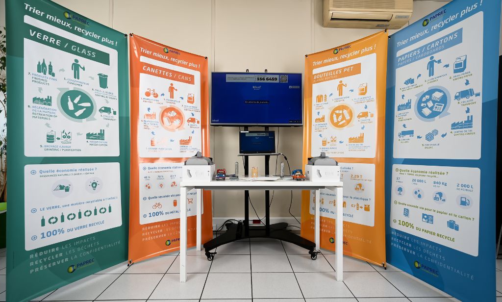 sensibilisation des déchets en entreprise
